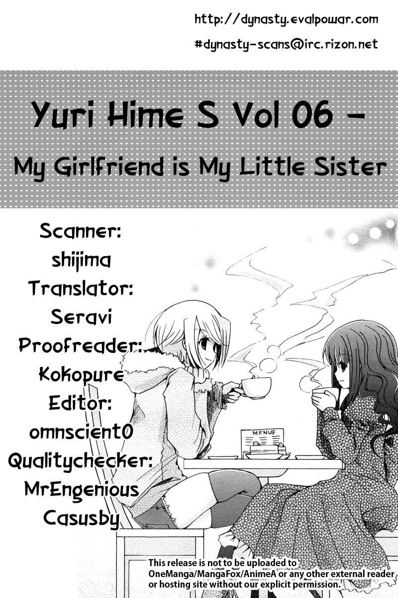 Yuri Pop Chapter 3 page 24 - Chapter 3: My Girlfriend Is My Little Sister