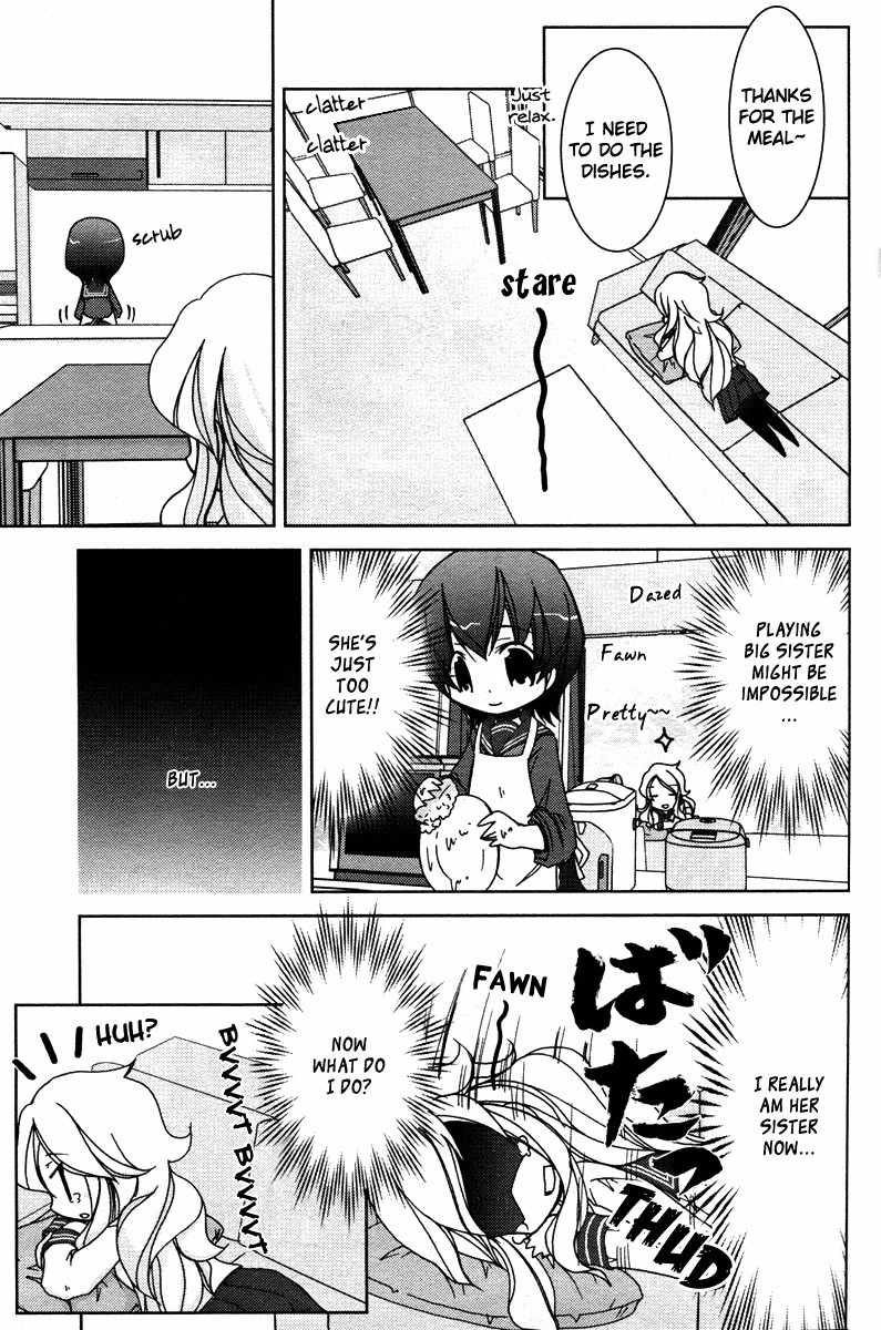 Yuri Pop Chapter 3 page 8 - Chapter 3: My Girlfriend Is My Little Sister