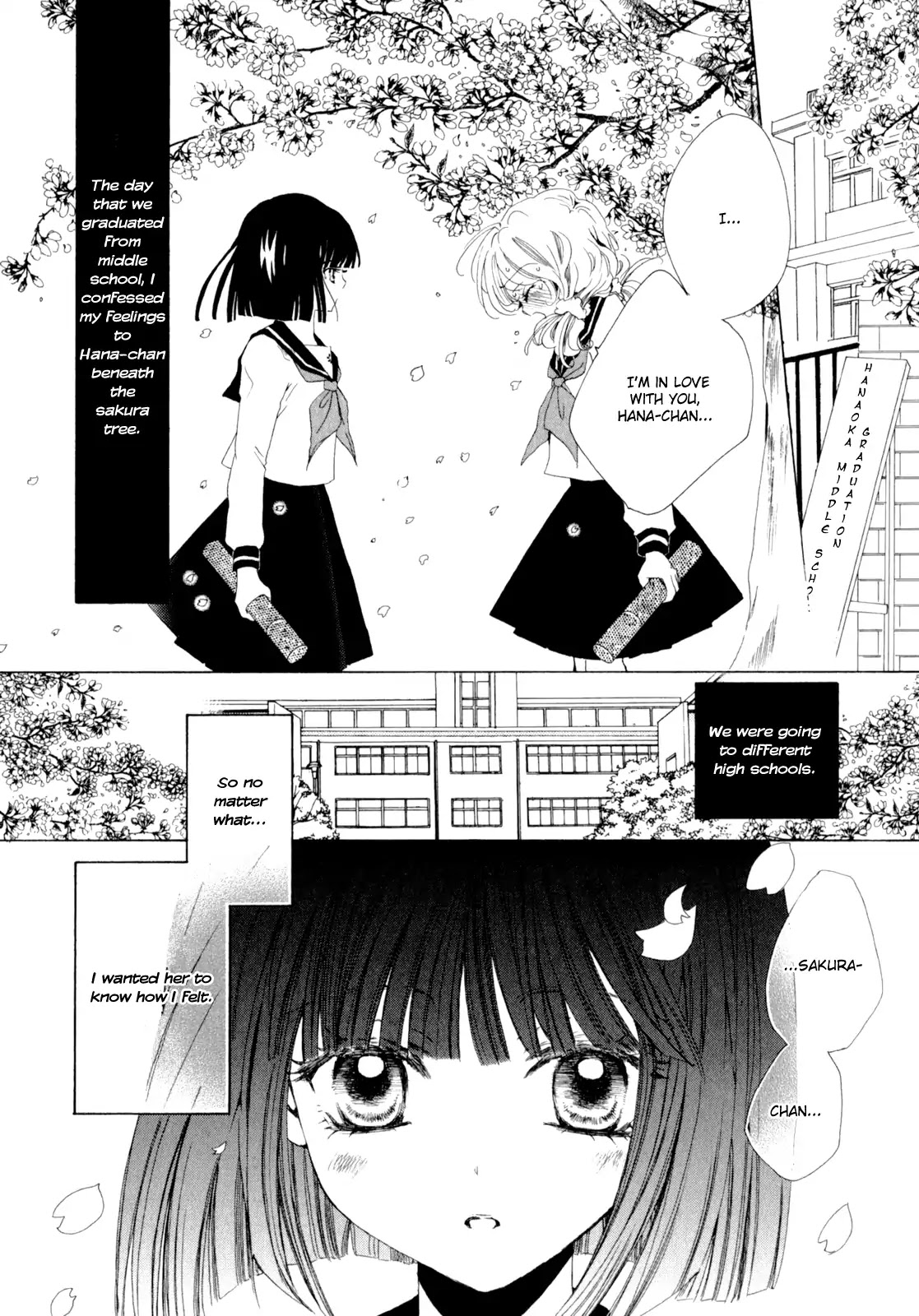 Yuri Shoujo Chapter 2.0 page 4 - Vol.2 Chapter: Sakura Sakura (Rin Tanaka)