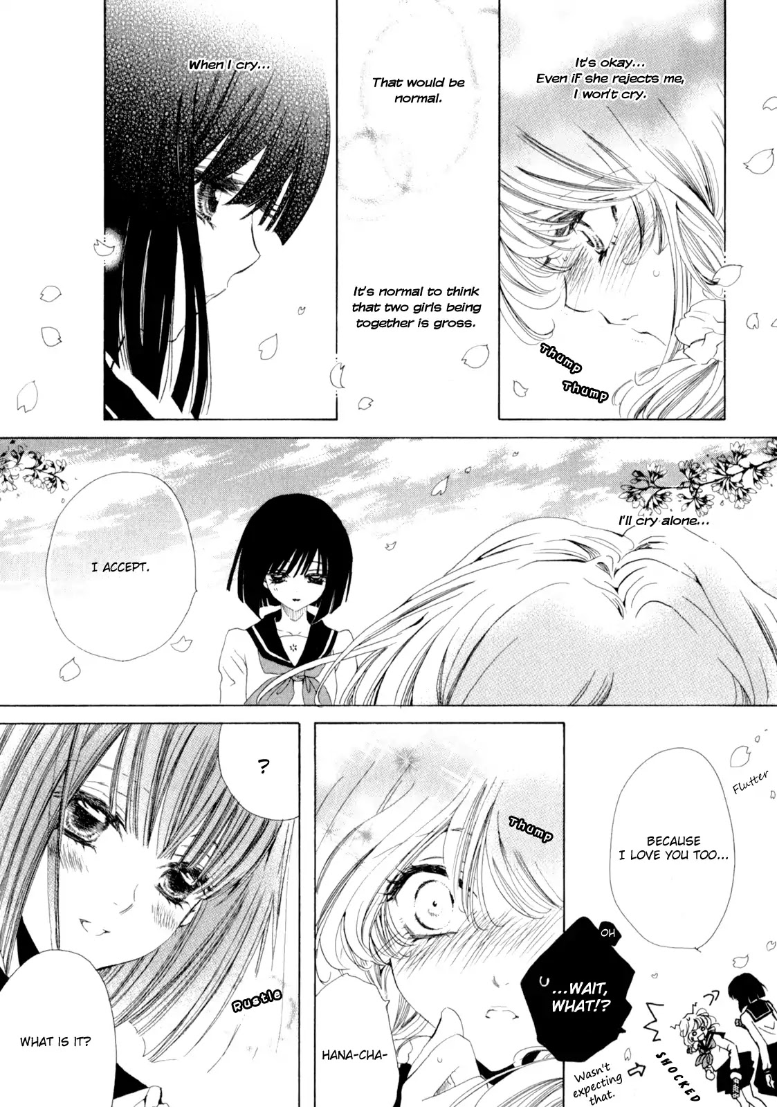Yuri Shoujo Chapter 2.0 page 5 - Vol.2 Chapter: Sakura Sakura (Rin Tanaka)