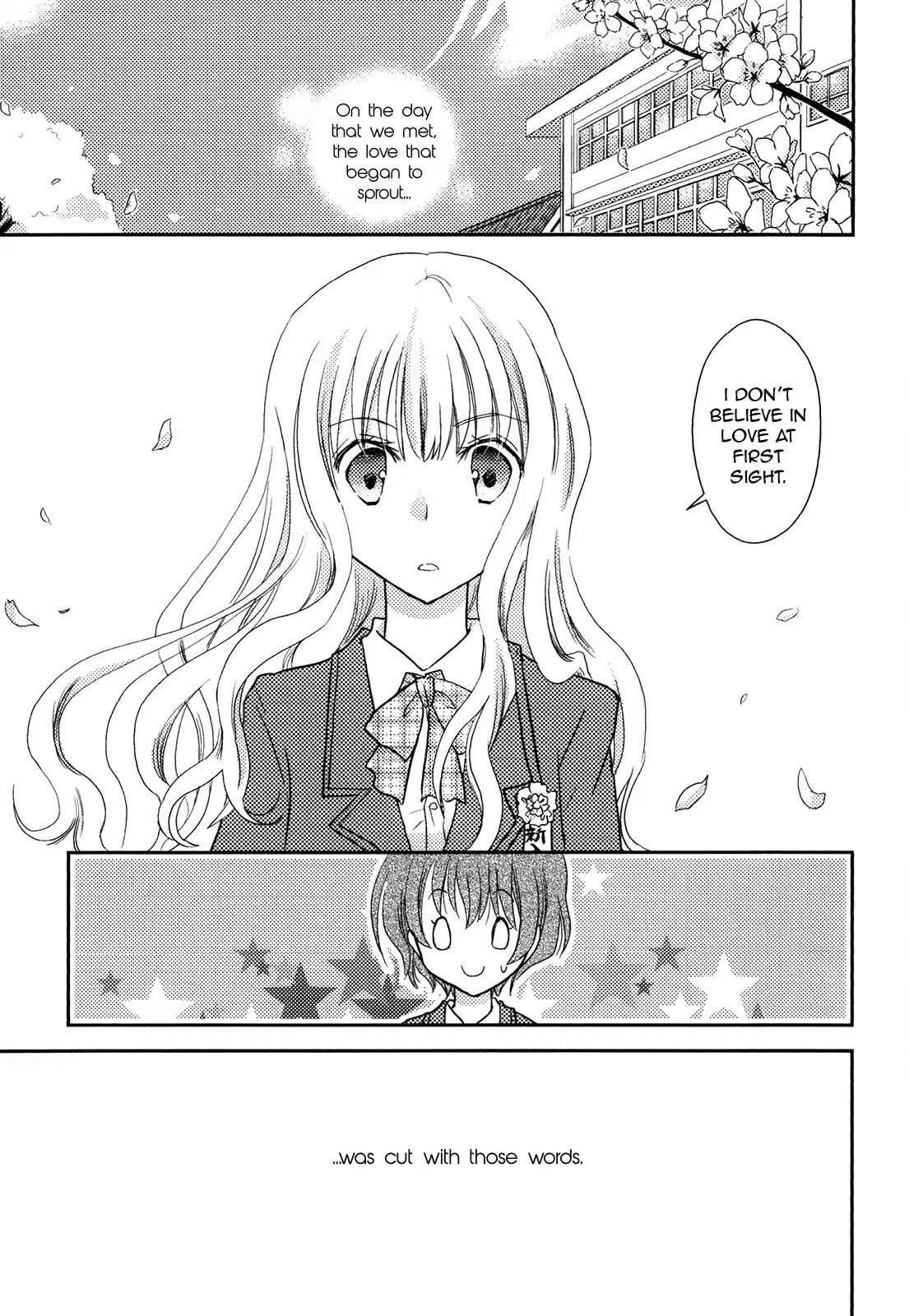 Yuri Shoujo Chapter 3.0 page 1 - Vol.3 Chapter: Love Letters (Hirone Shii)