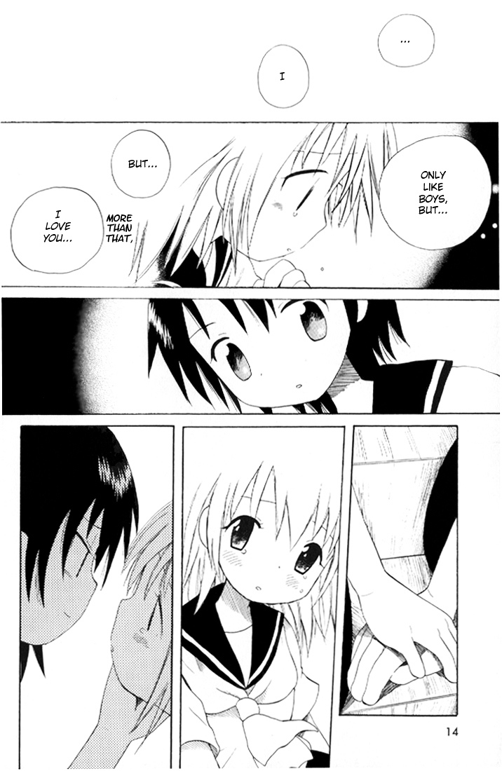 Yuri Tengoku Chapter 1 page 15 - Chapter 1 : Shining Mars, by HOSHIAI Hiro