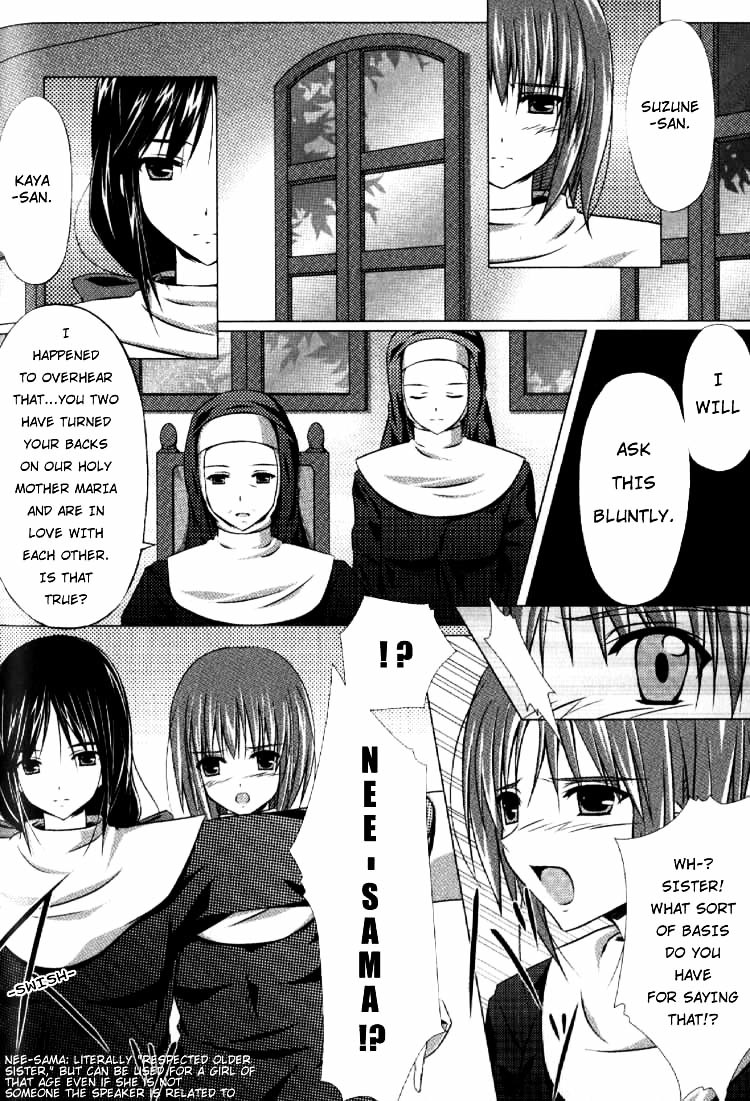 Yuri Tengoku Chapter 2 page 3 - Chapter 2 : Season of Love (Omoi no Kisetsu), by KOUICHI Kouiti