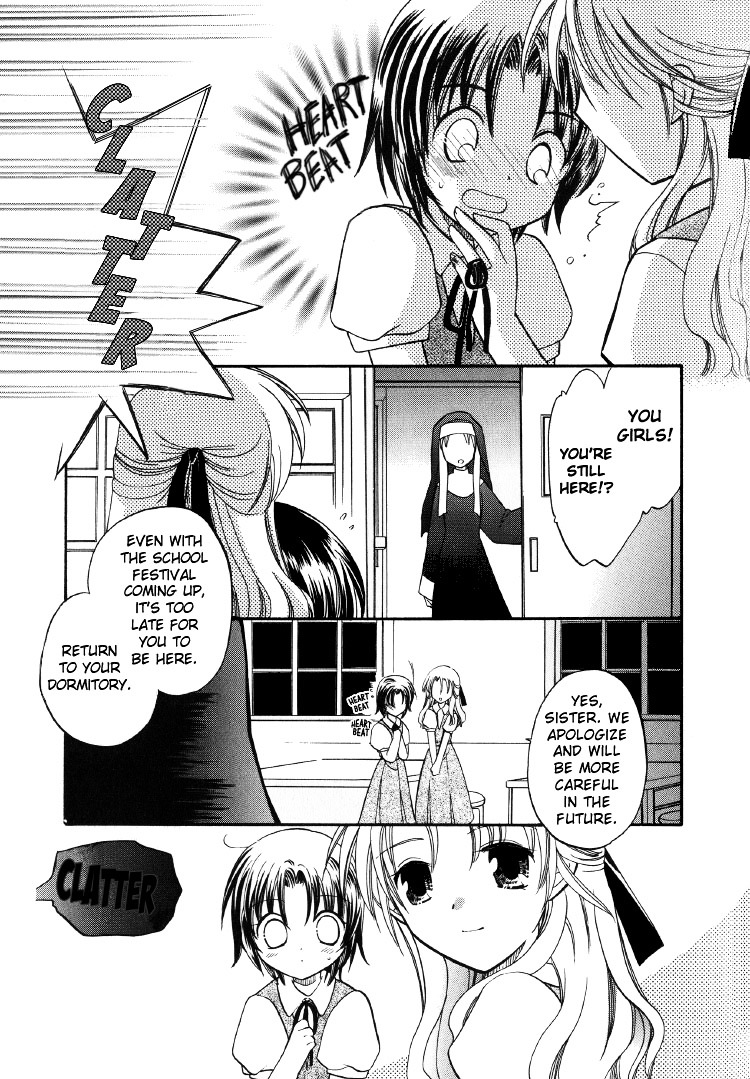 Yuri Tengoku Chapter 4 page 13 - Chapter 4 : Bound By A Red String, by ASAMI Wataru