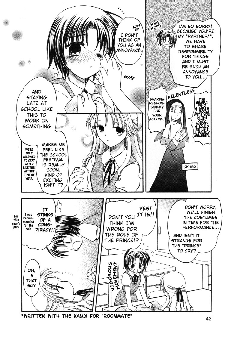 Yuri Tengoku Chapter 4 page 3 - Chapter 4 : Bound By A Red String, by ASAMI Wataru