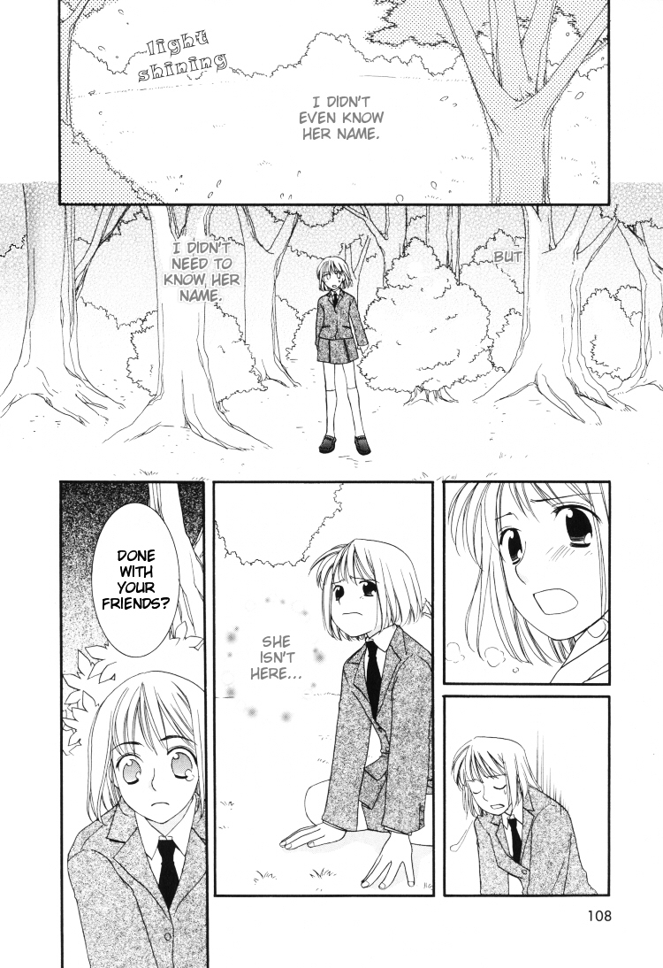 Yuri Tengoku Chapter 5 page 10 - Chapter 5 : The Glade in the Forest Behind the School, by KASUGA Miho