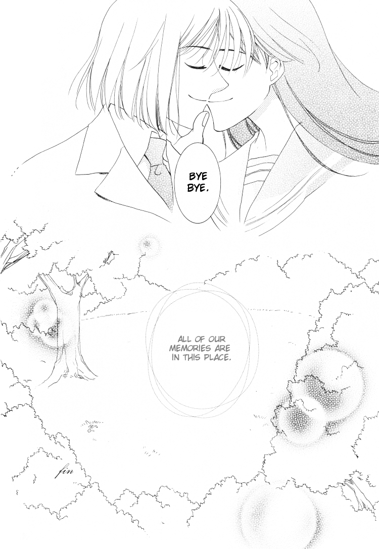 Yuri Tengoku Chapter 5 page 14 - Chapter 5 : The Glade in the Forest Behind the School, by KASUGA Miho
