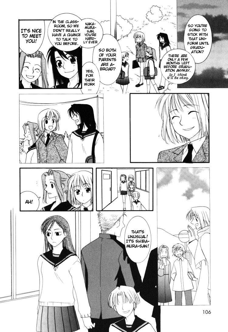 Yuri Tengoku Chapter 5 page 8 - Chapter 5 : The Glade in the Forest Behind the School, by KASUGA Miho