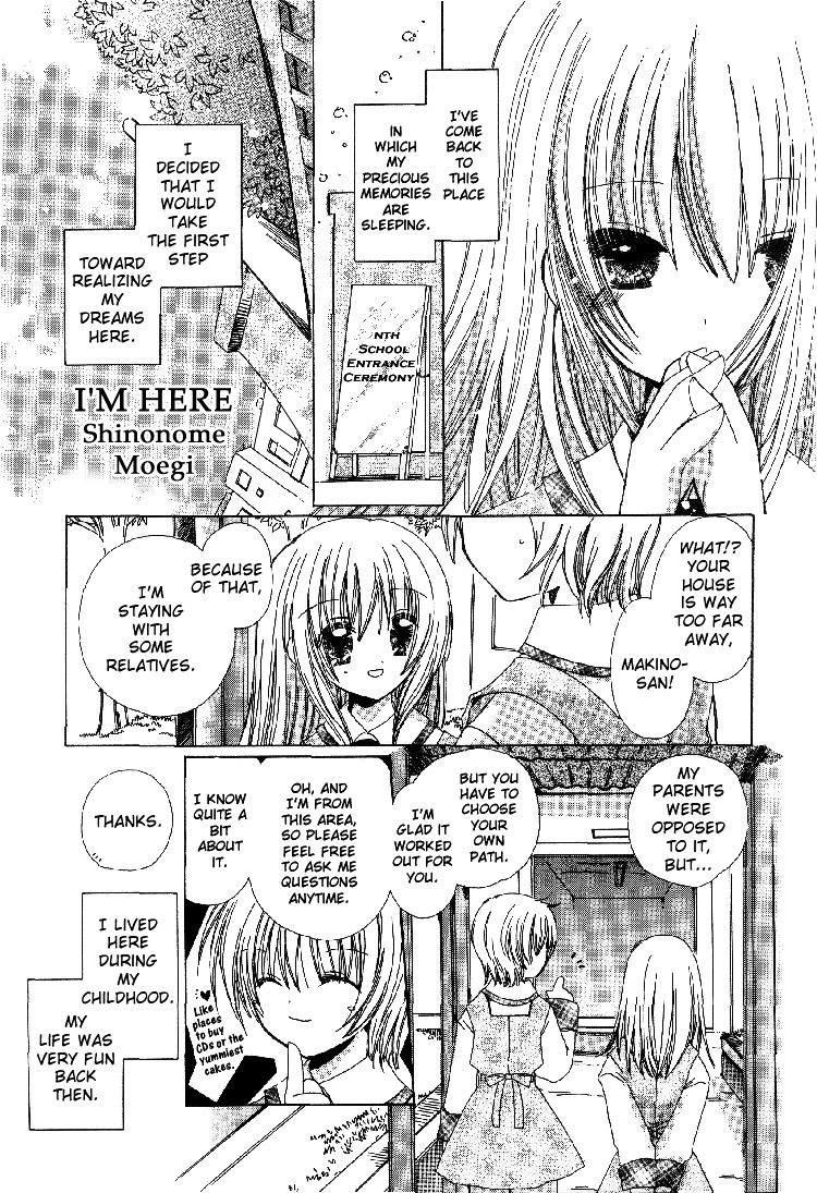 Yuri Tengoku Chapter 6 page 3 - Chapter 6 : I'm Here, by HIGASHIKOUMO Moyuki