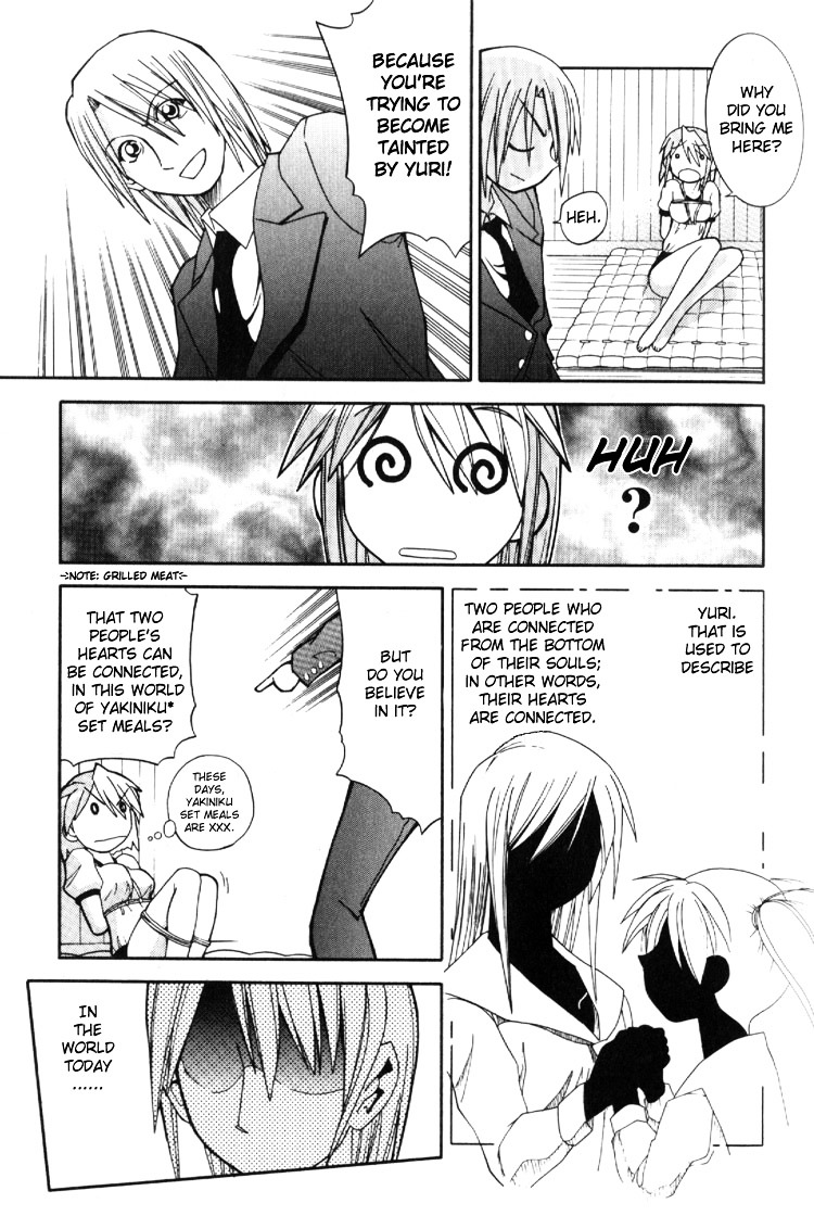 Yuri Tengoku Chapter 8 page 11 - Chapter 8 : You're Lovelier than a Rose, by TENSHINROU Ryouichi