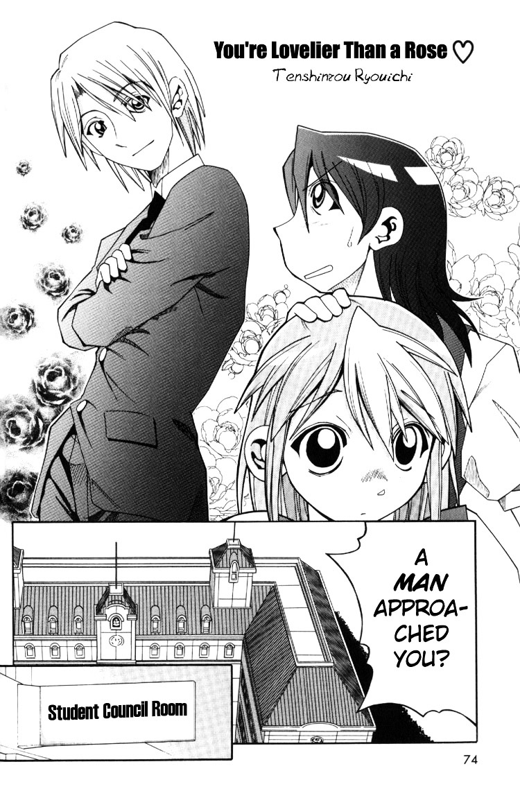 Yuri Tengoku Chapter 8 page 4 - Chapter 8 : You're Lovelier than a Rose, by TENSHINROU Ryouichi