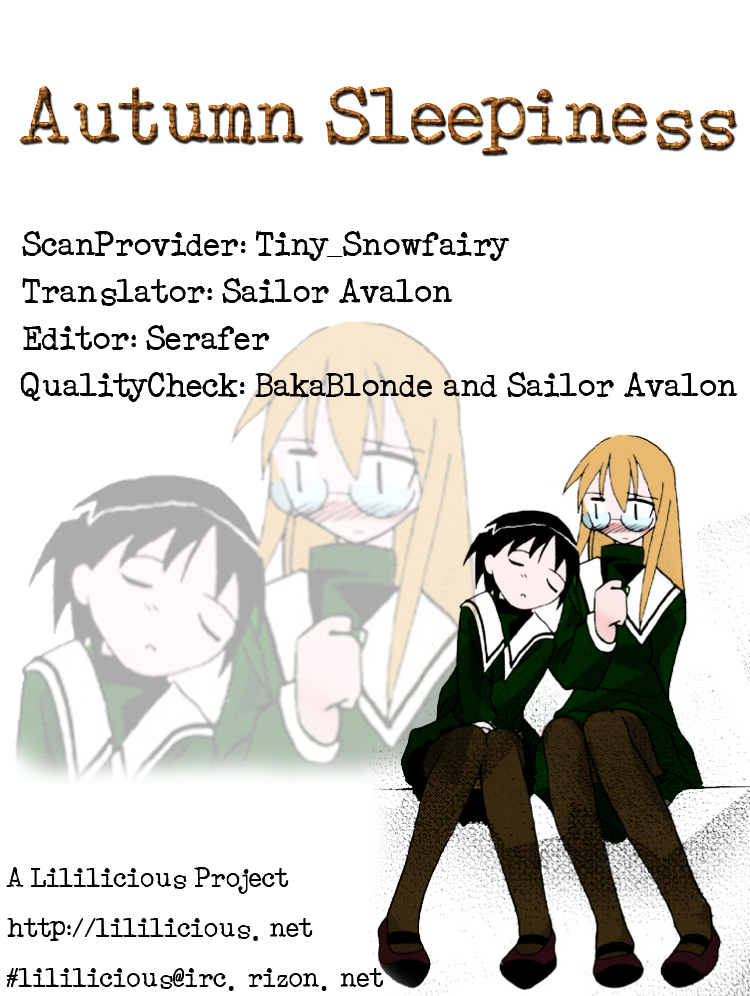 Yuri Tengoku Chapter 9 page 2 - Chapter 9 : Autumn Sleepiness, by ARATA Toshihira
