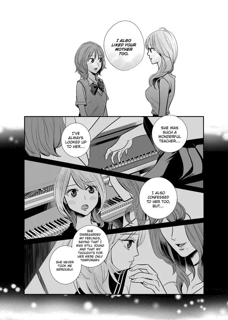Yuri Wall Chapter 3 page 13 - Chapter 3: The Oblivious Girl Part 2