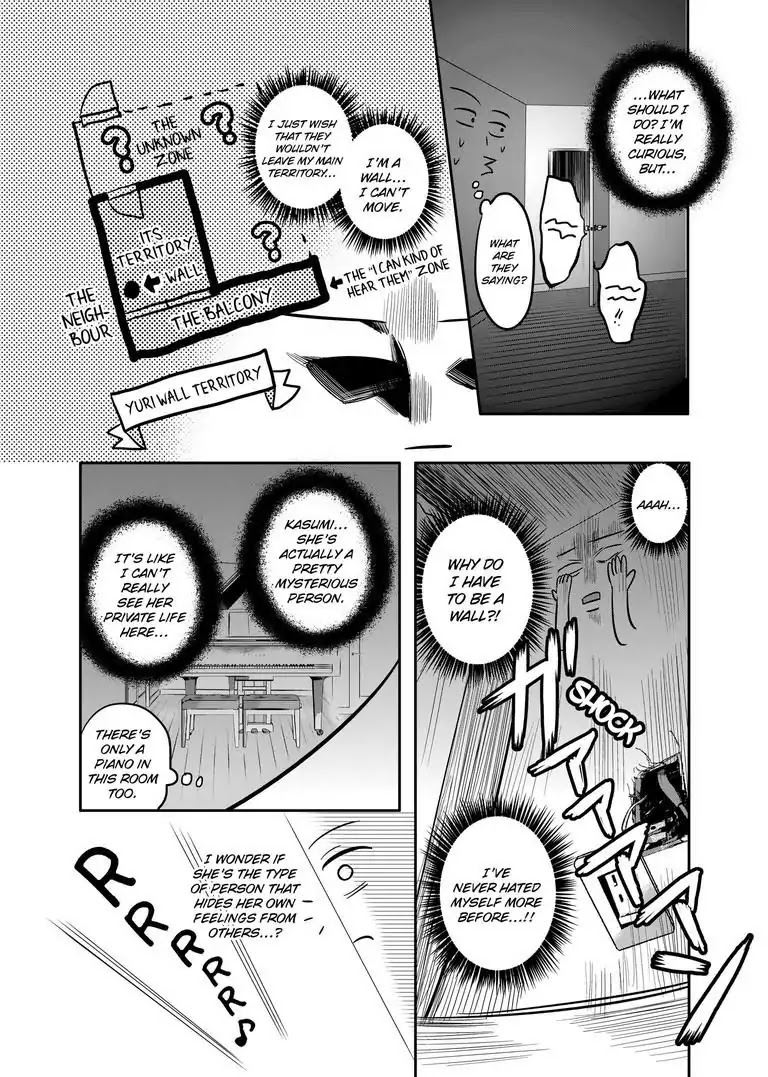 Yuri Wall Chapter 3 page 9 - Chapter 3: The Oblivious Girl Part 2