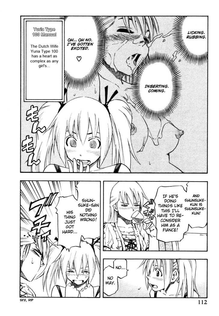 Yuria 100 Shiki Chapter 14 page 8 - Chapter 14 : A Somewhat Brave Story