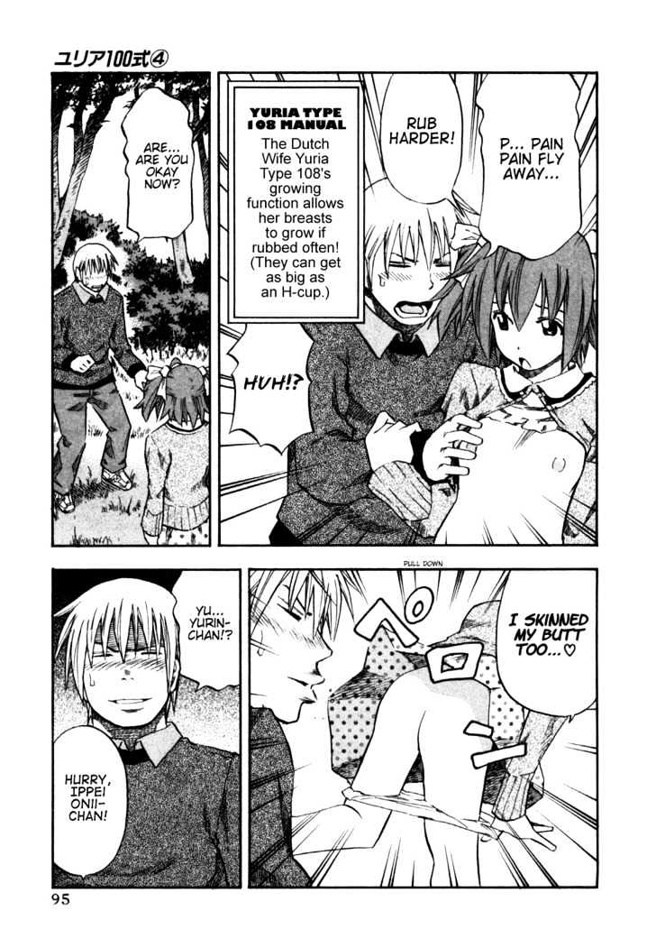 Yuria 100 Shiki Chapter 29 page 13 - Chapter 29 : Yurin Will Make It Better!