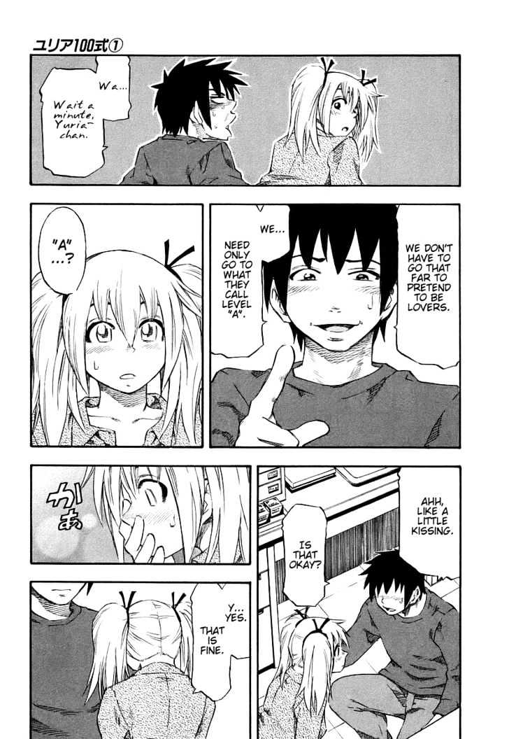 Yuria 100 Shiki Chapter 4 page 12 - Chapter 4 : A to Z Love!?