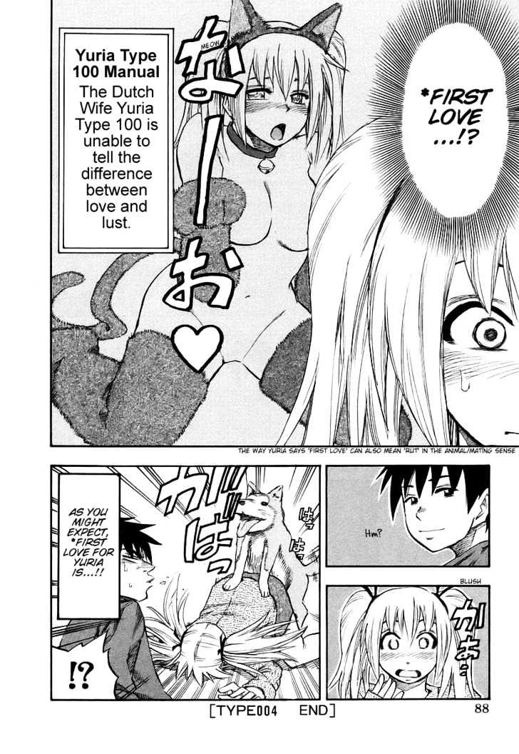 Yuria 100 Shiki Chapter 4 page 20 - Chapter 4 : A to Z Love!?