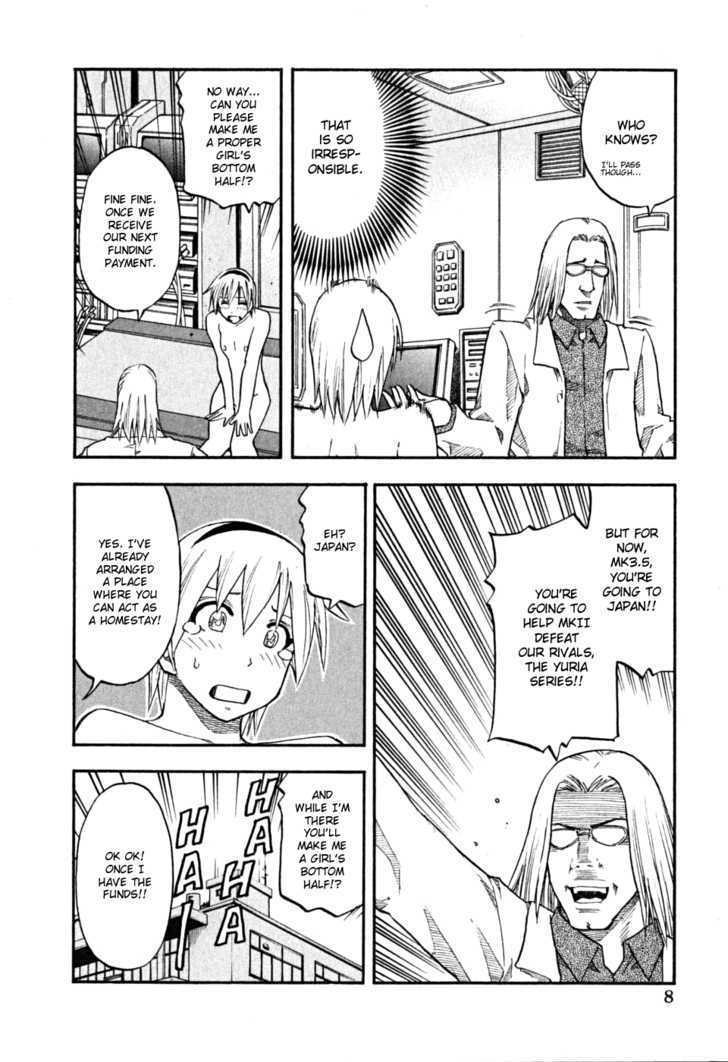 Yuria 100 Shiki Chapter 57 page 9 - Chapter 57 : Black Ship 2