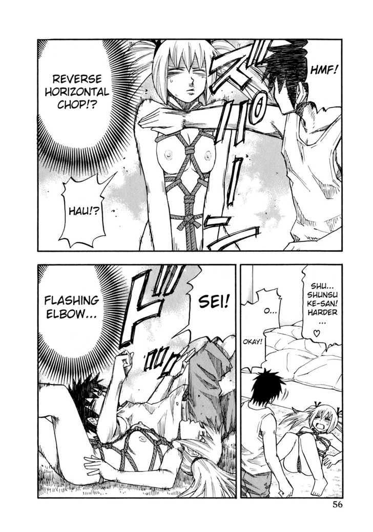 Yuria 100 Shiki Chapter 67 page 14 - Chapter 67 : Wound Covered Yuria!?