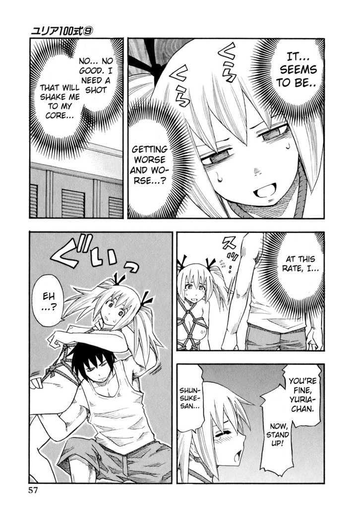 Yuria 100 Shiki Chapter 67 page 15 - Chapter 67 : Wound Covered Yuria!?