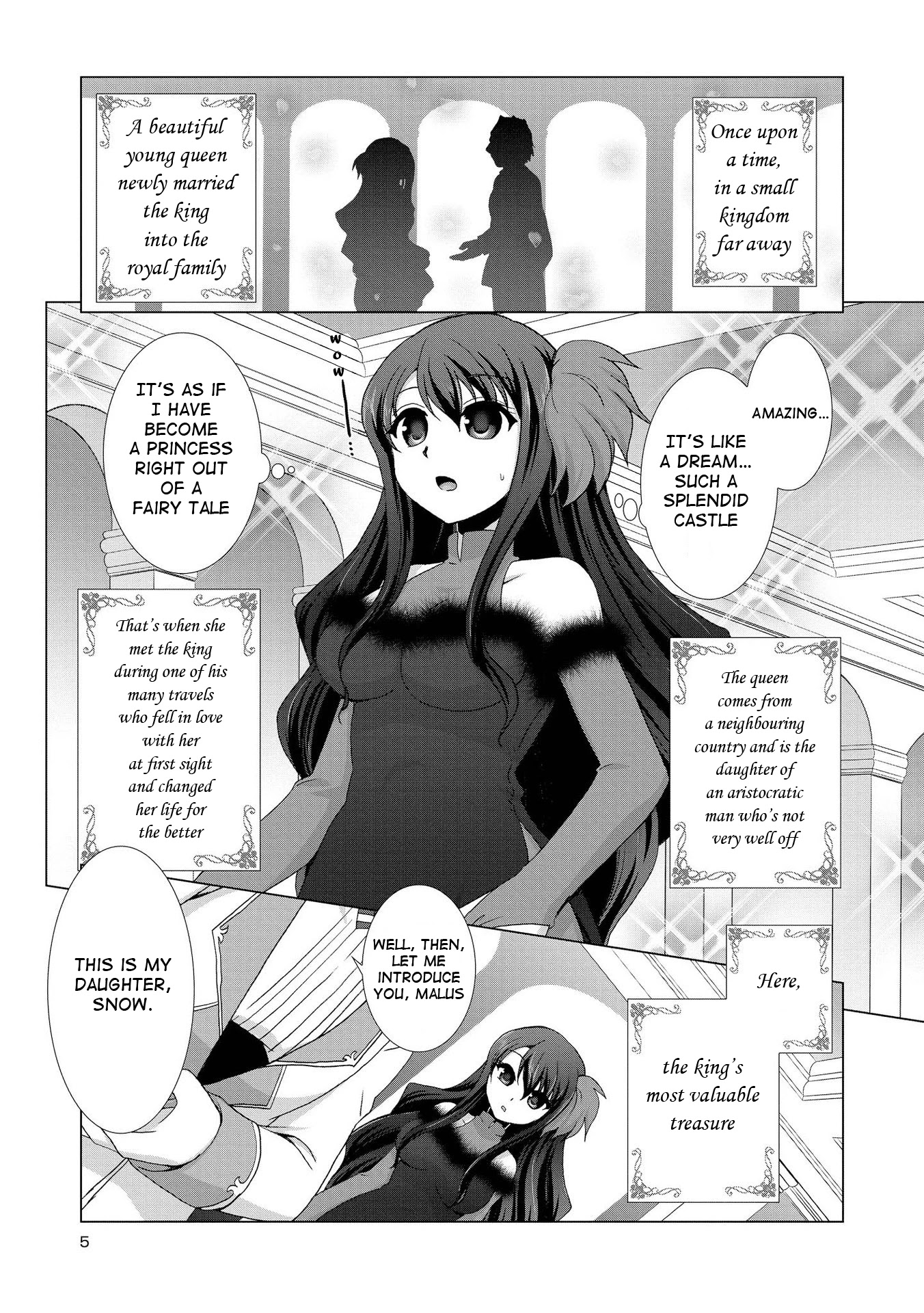 Yuridori Midori Chapter 1 page 1 - Chapter 1: Princess Eat The Apple!