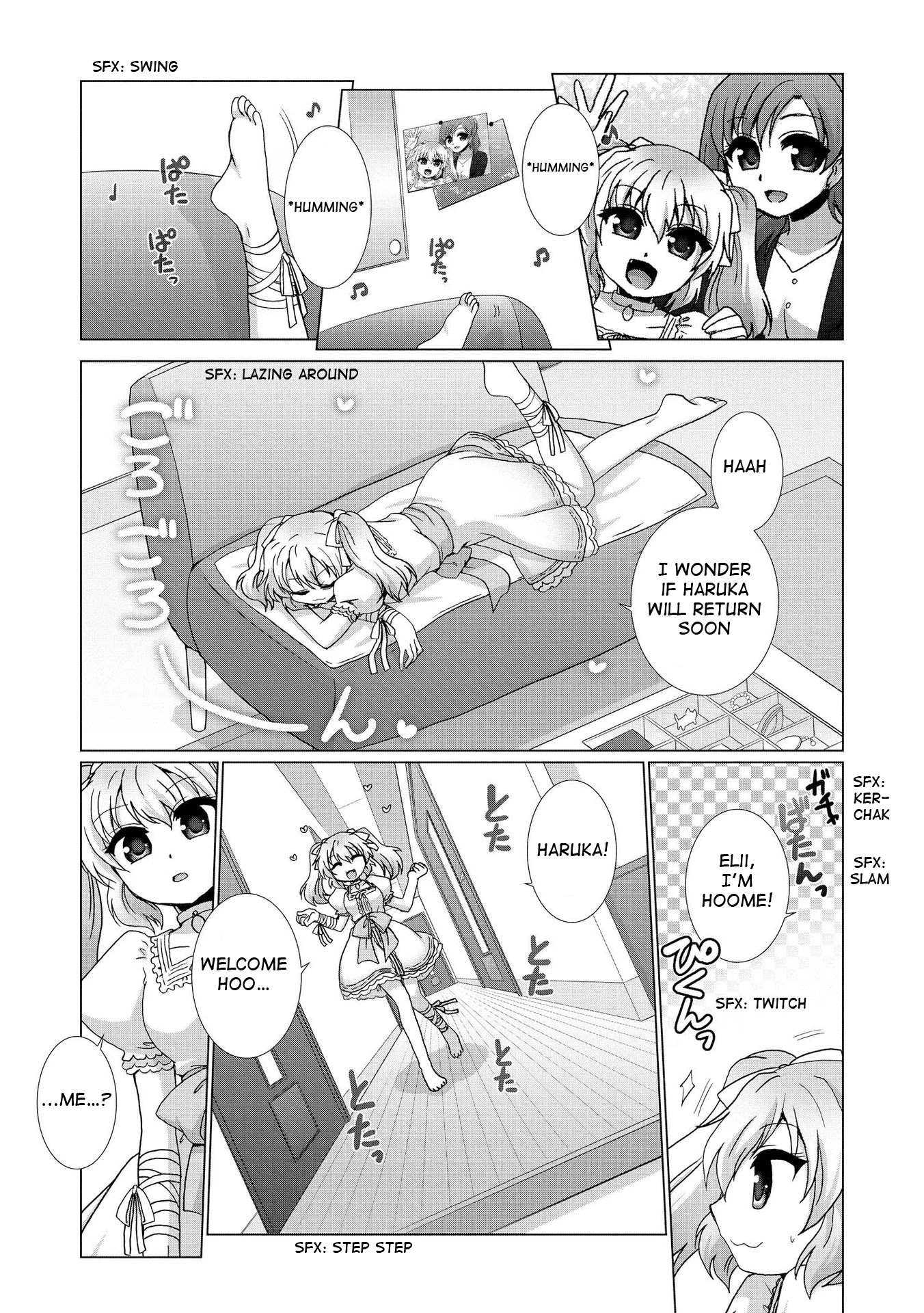 Yuridori Midori Chapter 2 page 1 - Chapter 2: Me and You and Her Sofa