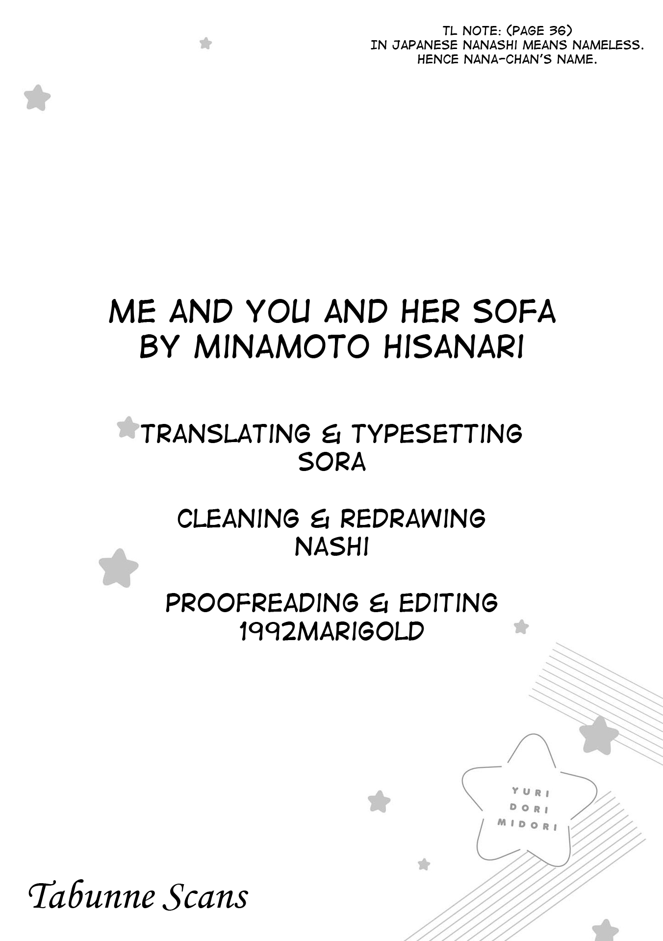 Yuridori Midori Chapter 2 page 19 - Chapter 2: Me and You and Her Sofa