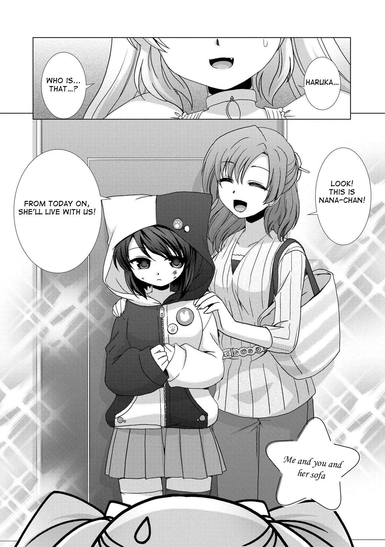 Yuridori Midori Chapter 2 page 2 - Chapter 2: Me and You and Her Sofa
