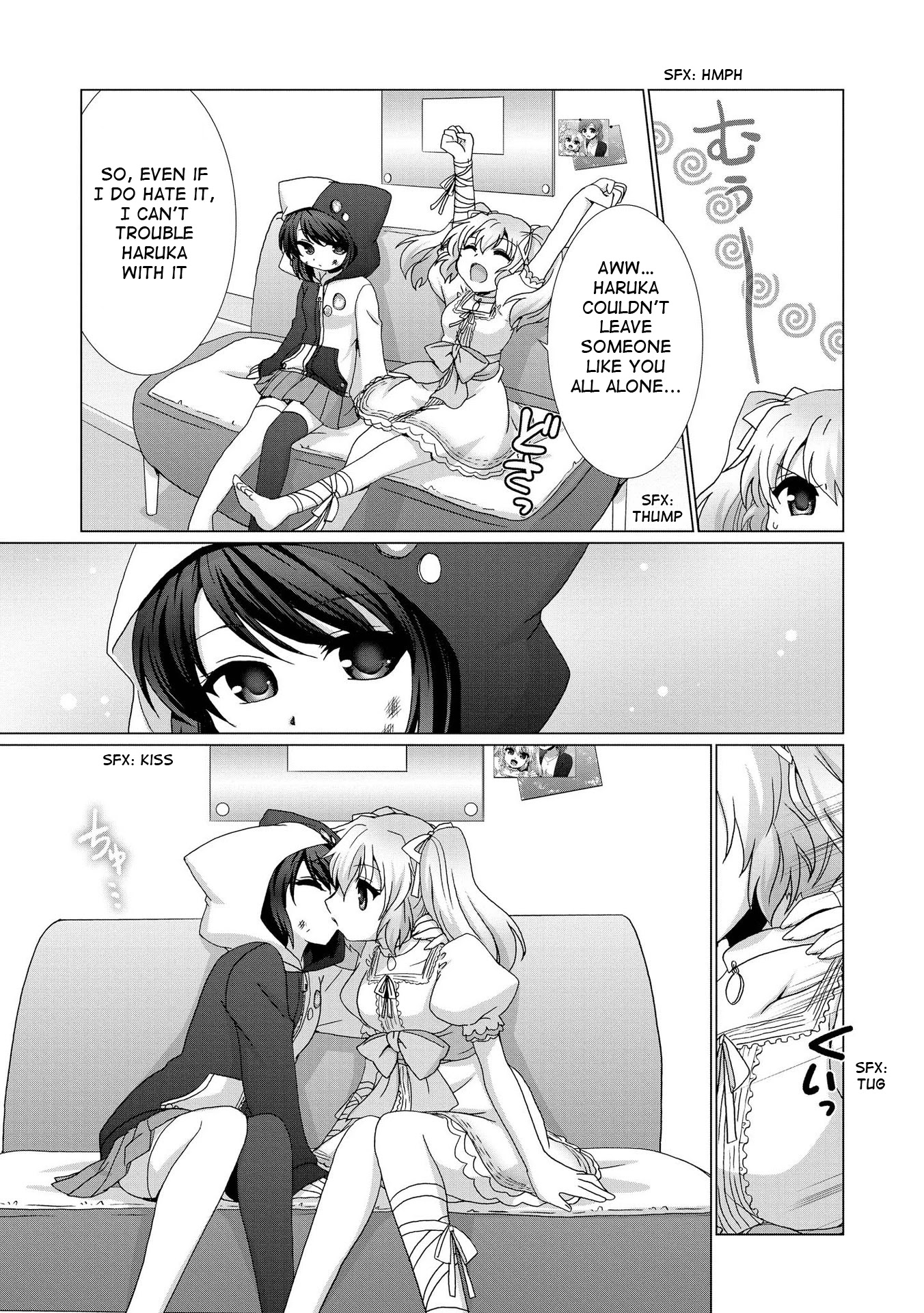 Yuridori Midori Chapter 2 page 7 - Chapter 2: Me and You and Her Sofa
