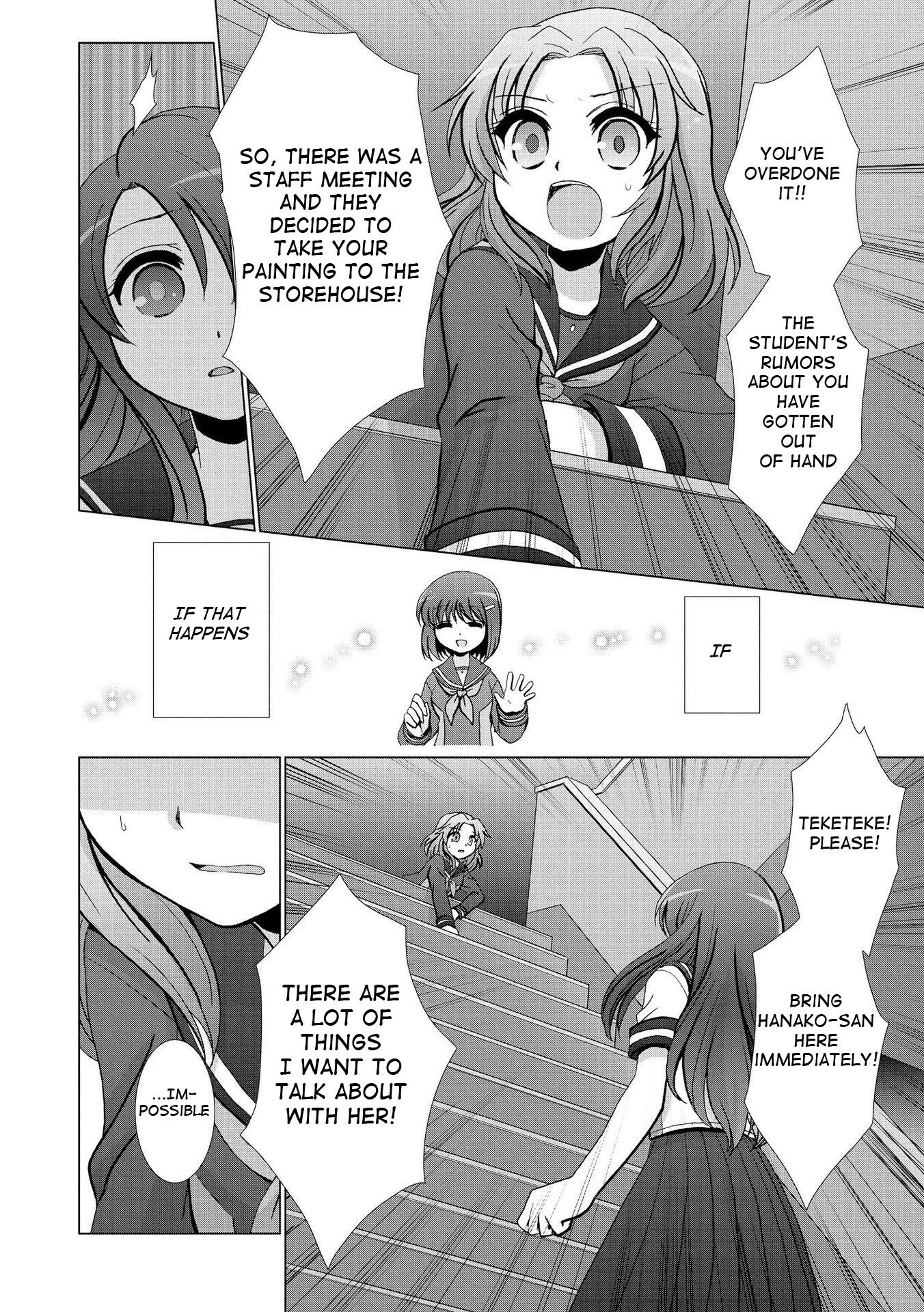 Yuridori Midori Chapter 3 page 10 - Chapter 3: A school's short distance romantic ghost story
