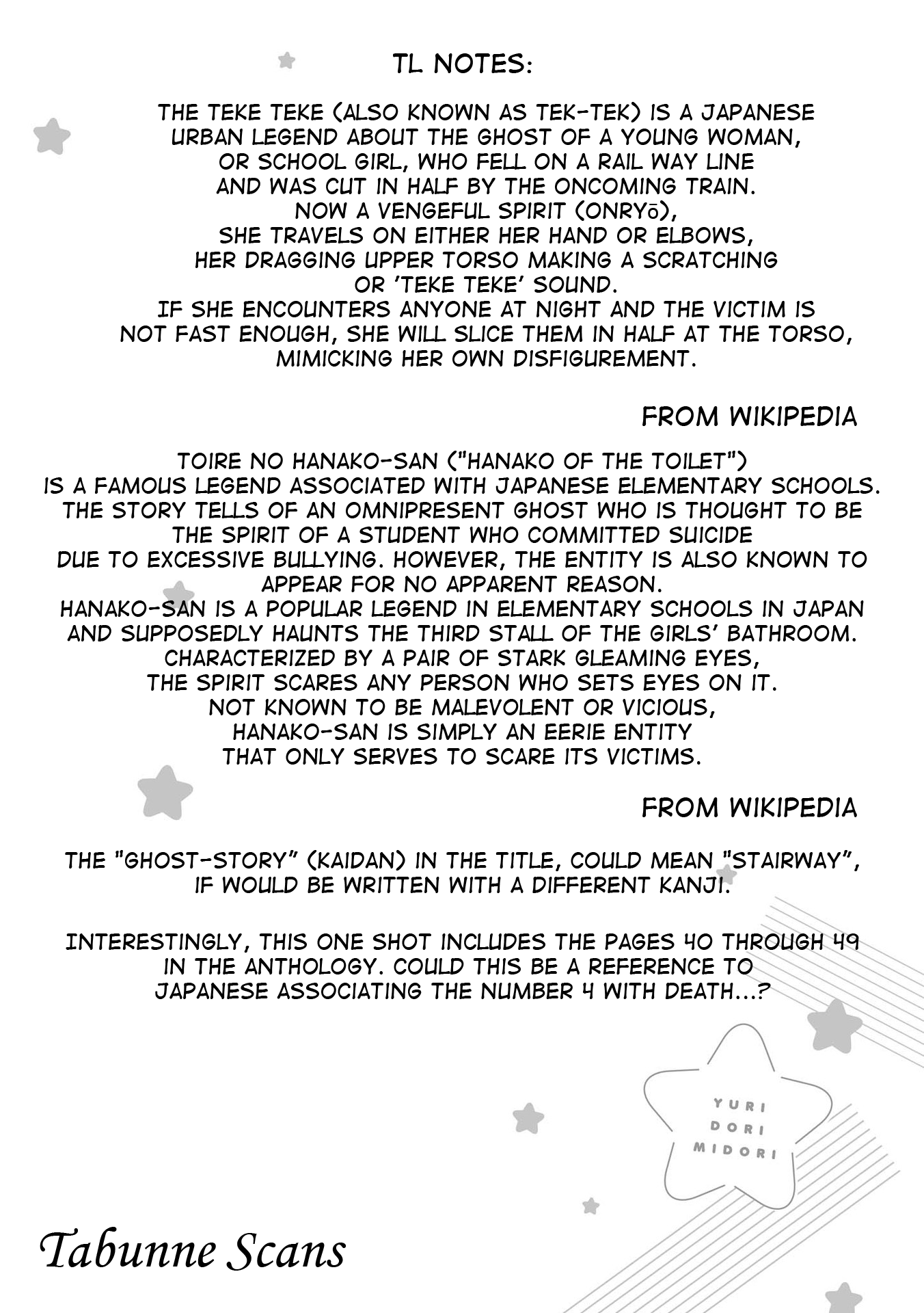 Yuridori Midori Chapter 3 page 18 - Chapter 3: A school's short distance romantic ghost story