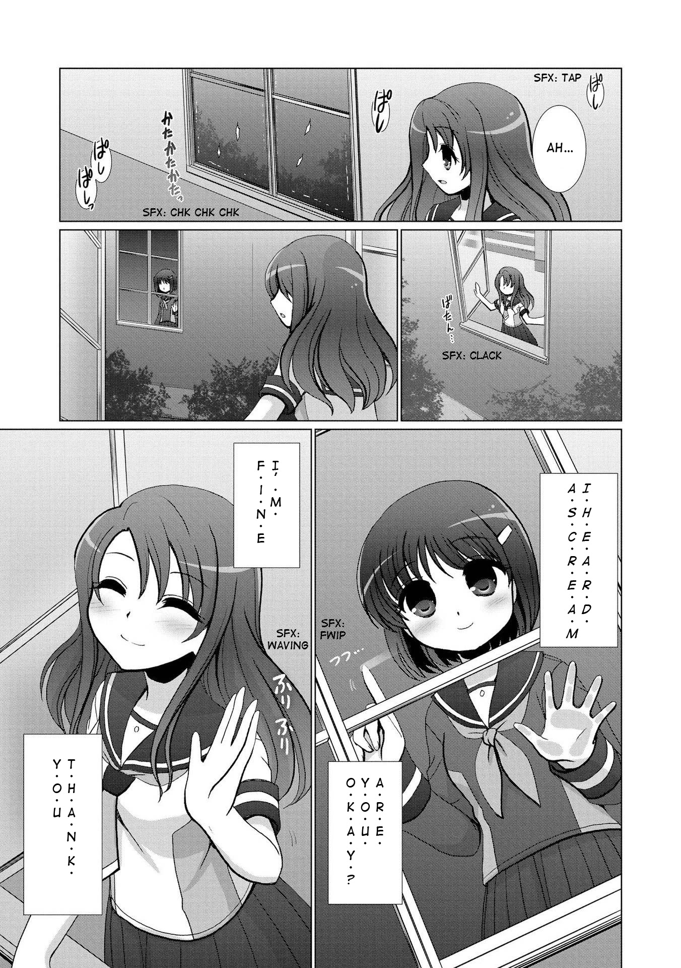 Yuridori Midori Chapter 3 page 5 - Chapter 3: A school's short distance romantic ghost story