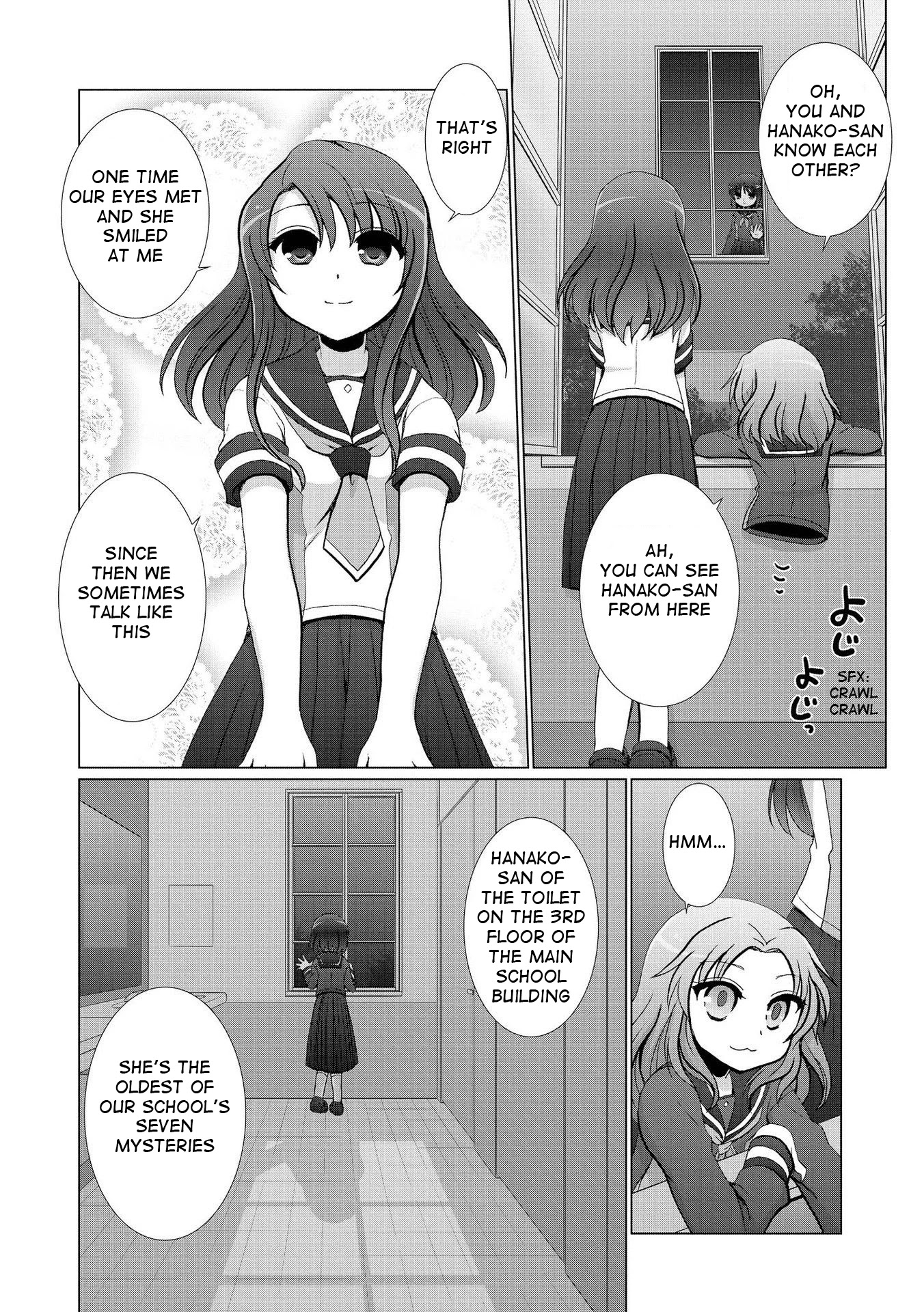 Yuridori Midori Chapter 3 page 6 - Chapter 3: A school's short distance romantic ghost story