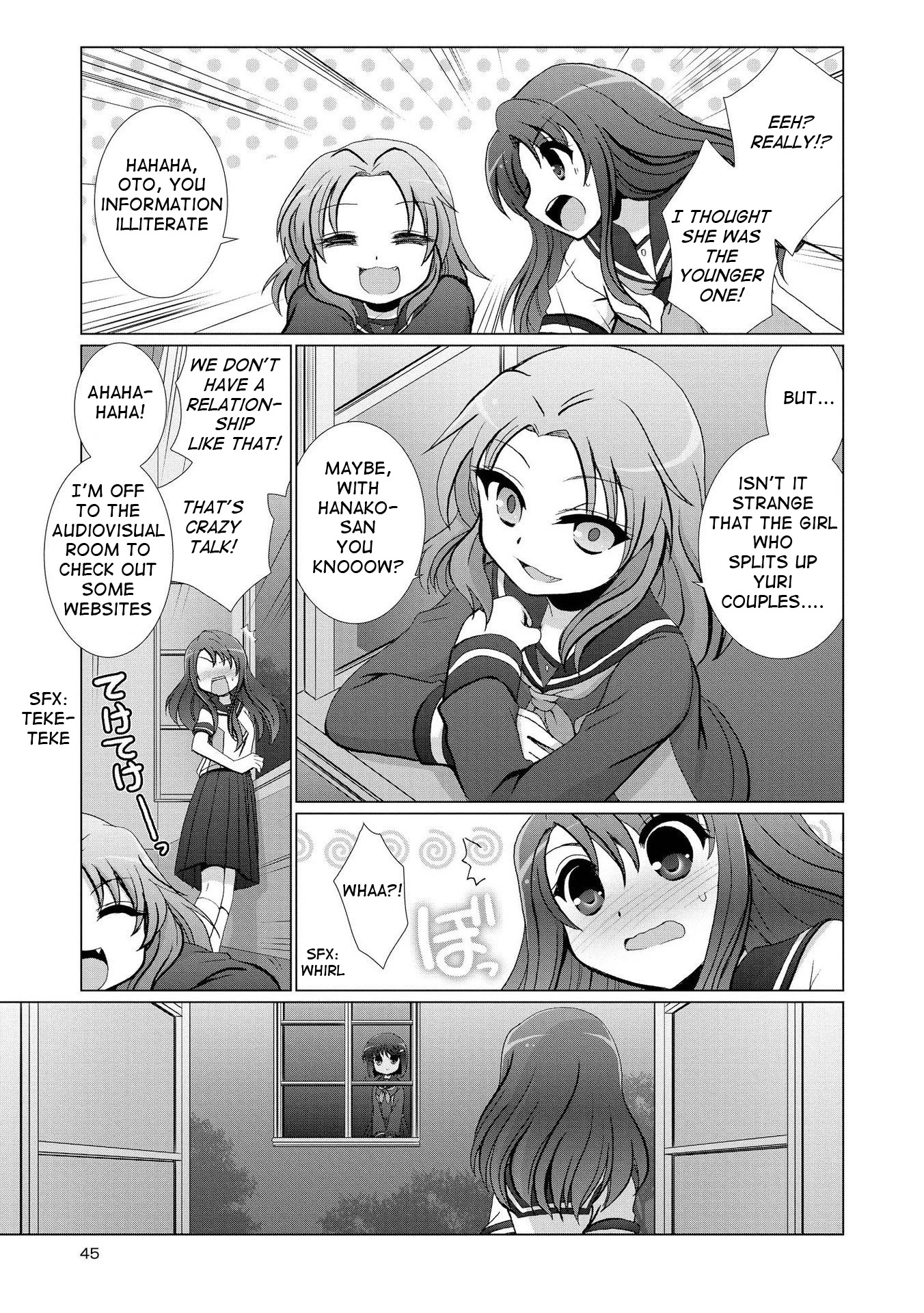 Yuridori Midori Chapter 3 page 7 - Chapter 3: A school's short distance romantic ghost story