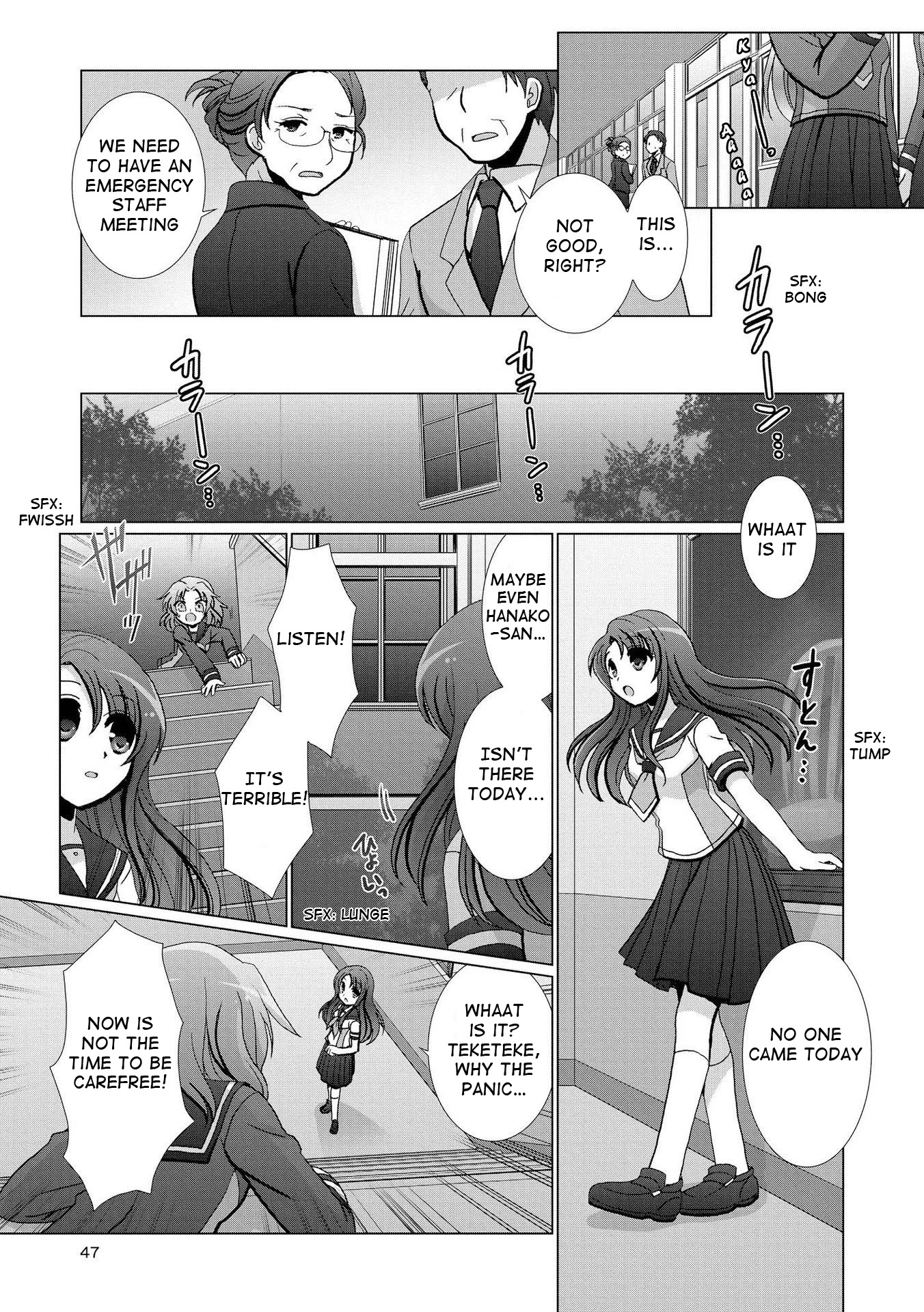 Yuridori Midori Chapter 3 page 9 - Chapter 3: A school's short distance romantic ghost story