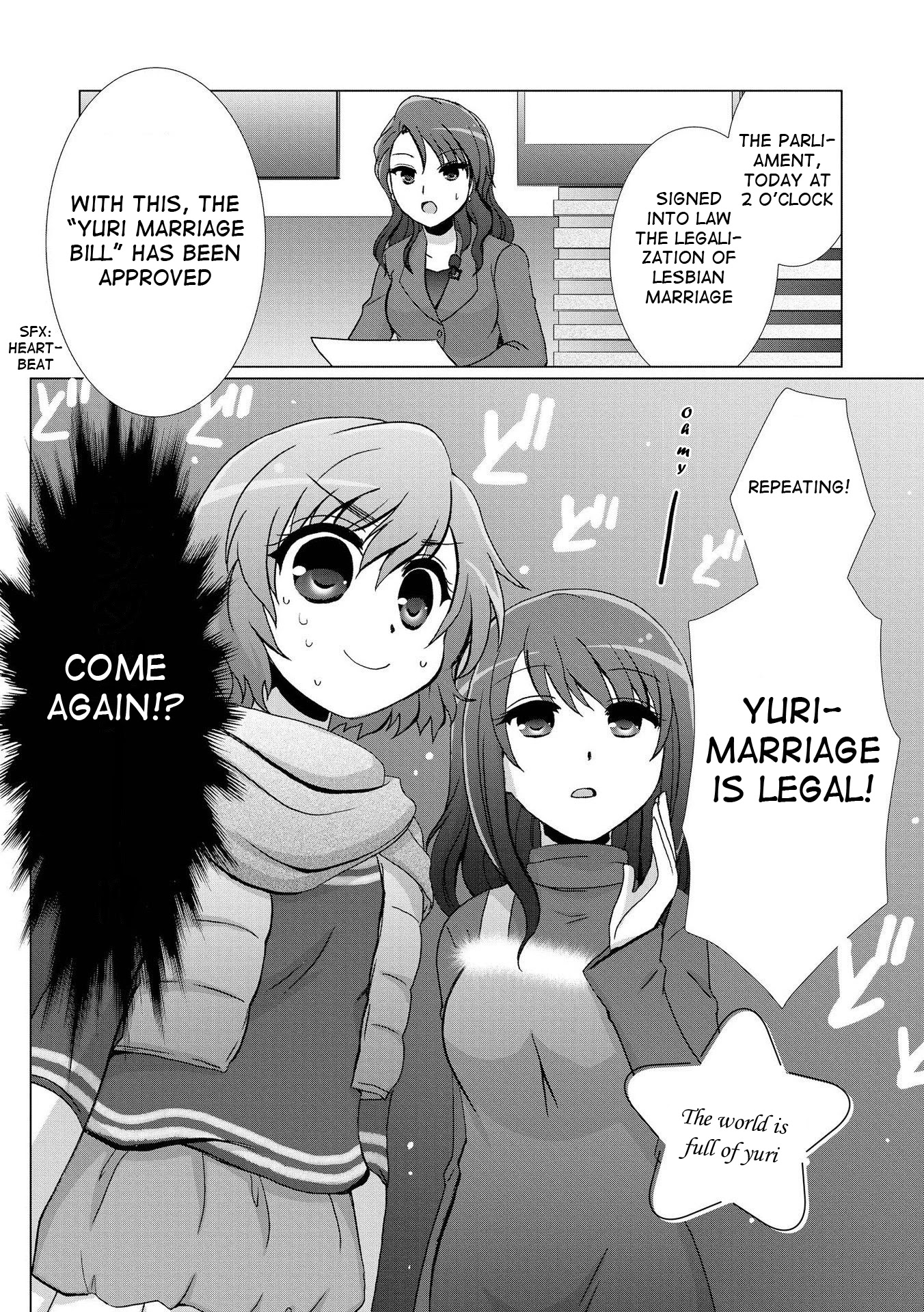 Yuridori Midori Chapter 4 page 2 - Chapter 4: The world is full of yuri