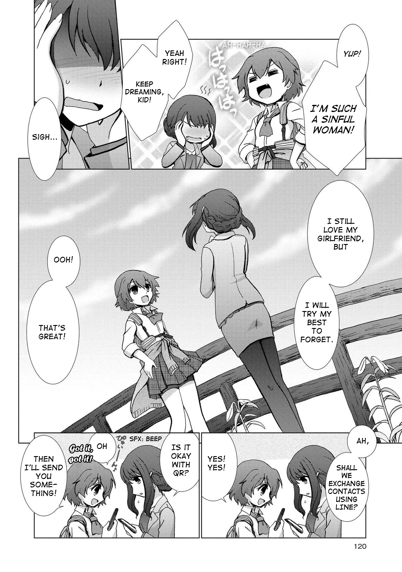 Yuridori Midori Chapter 7 page 14 - Chapter 7: Will the Lily bloom on the steep cliff? [END]