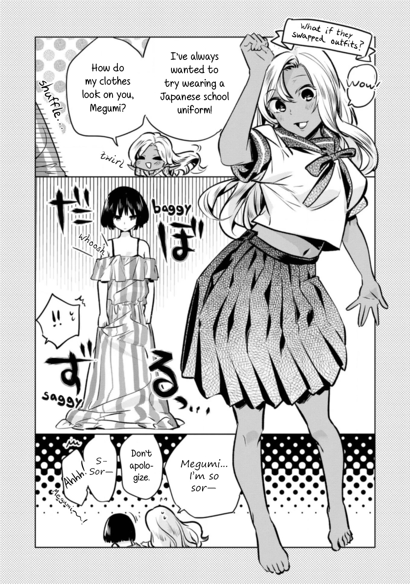 Yurikon Chapter 10.5 page 8 - Chapter 10.5: Extras