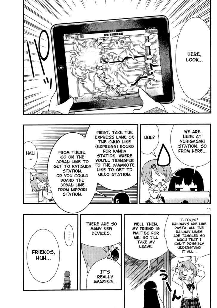 Yuritetsu Chapter 1 page 11 - Chapter 1