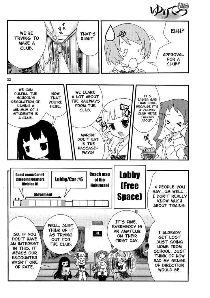 Yuritetsu Chapter 1 page 21 - Chapter 1