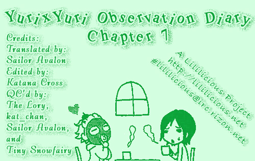 YurixYuri Observation Diary Chapter 7 page 5 - Chapter 7