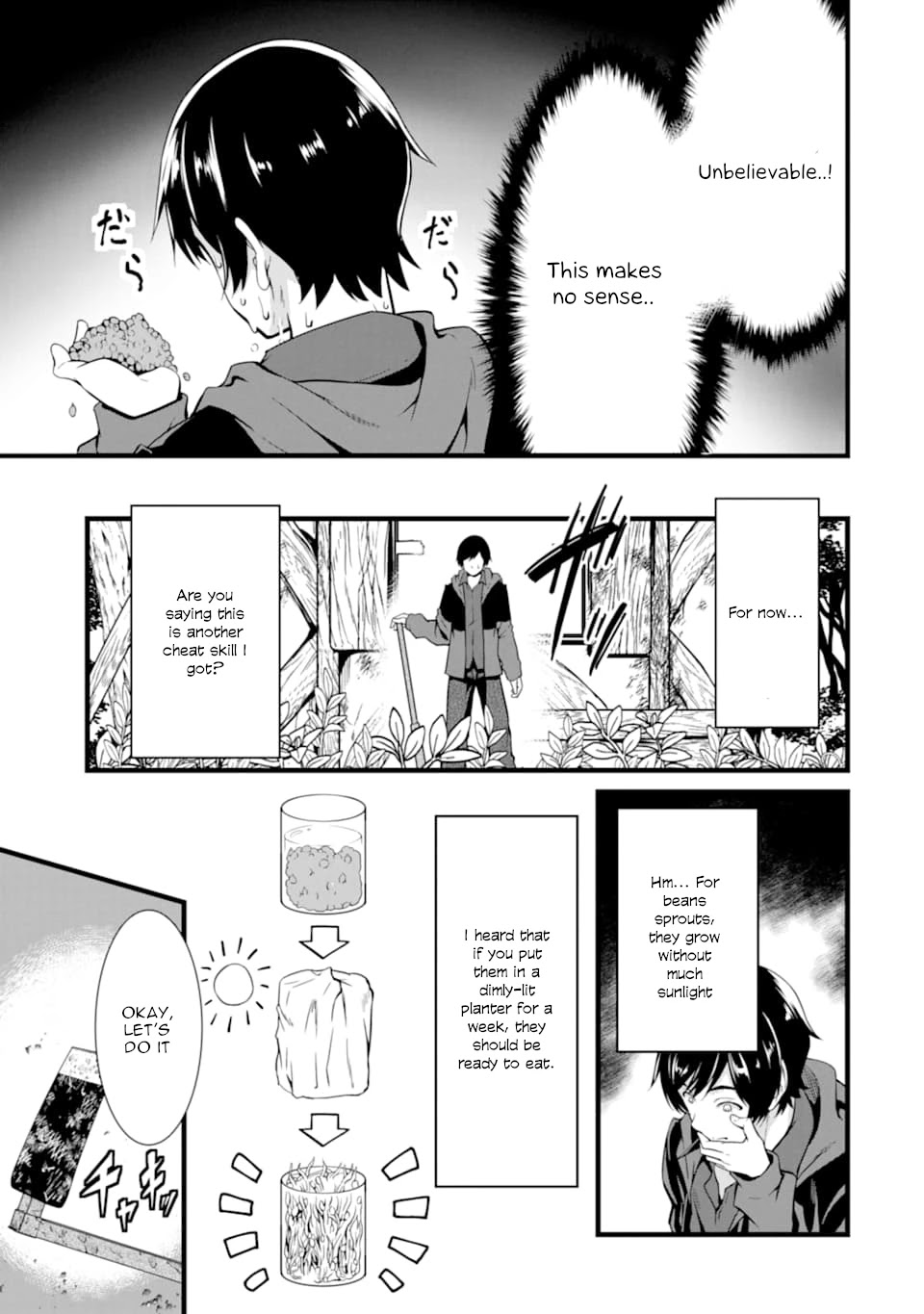 Yuru Fuwa Noka No Moji Bake Skill Chapter 1 page 28 - Chapter 1