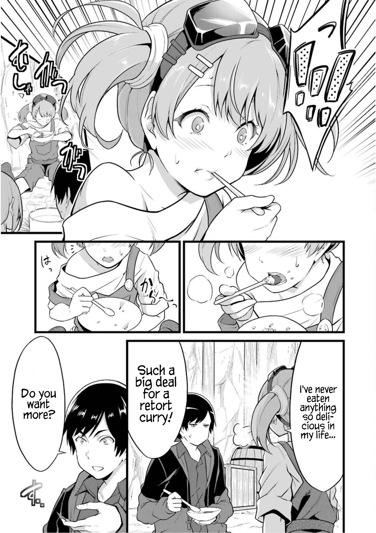 Yuru Fuwa Noka No Moji Bake Skill Chapter 10 page 12 - Chapter 10: The Dwarf Girl