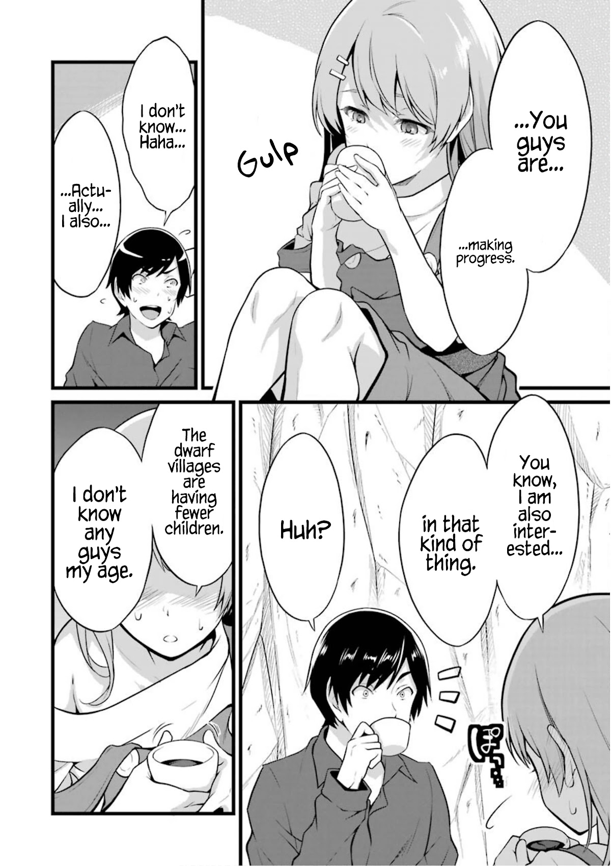 Yuru Fuwa Noka No Moji Bake Skill Chapter 10 page 17 - Chapter 10: The Dwarf Girl