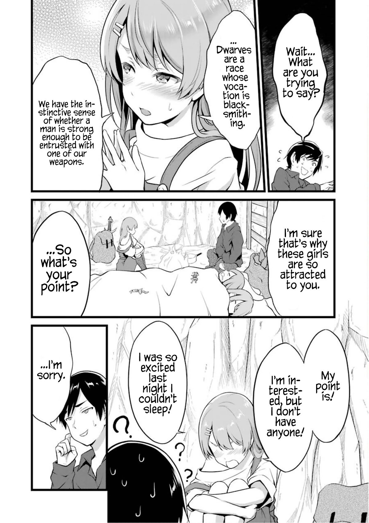 Yuru Fuwa Noka No Moji Bake Skill Chapter 10 page 19 - Chapter 10: The Dwarf Girl