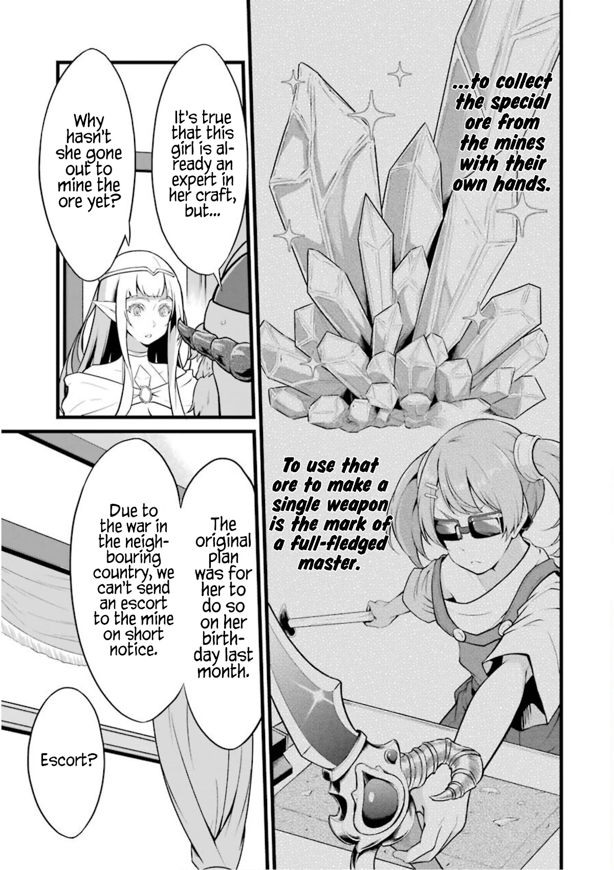 Yuru Fuwa Noka No Moji Bake Skill Chapter 10 page 4 - Chapter 10: The Dwarf Girl