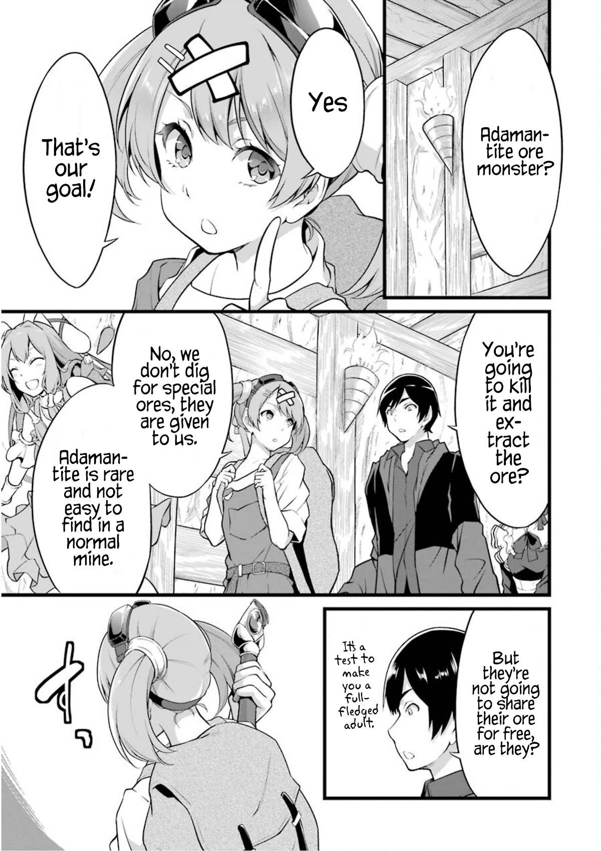 Yuru Fuwa Noka No Moji Bake Skill Chapter 10 page 8 - Chapter 10: The Dwarf Girl
