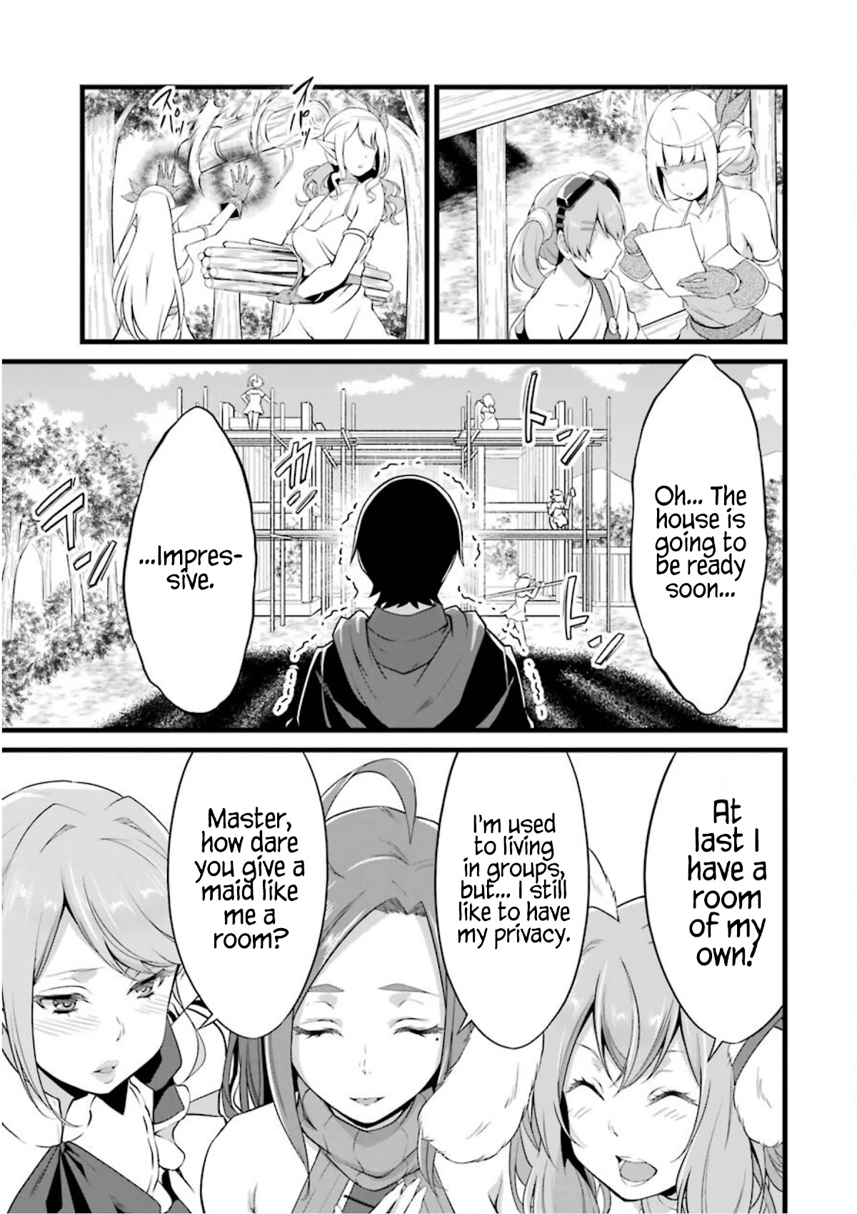 Yuru Fuwa Noka No Moji Bake Skill Chapter 11 page 10 - Chapter 11: The Remodeling Work of the Dwarf Girl