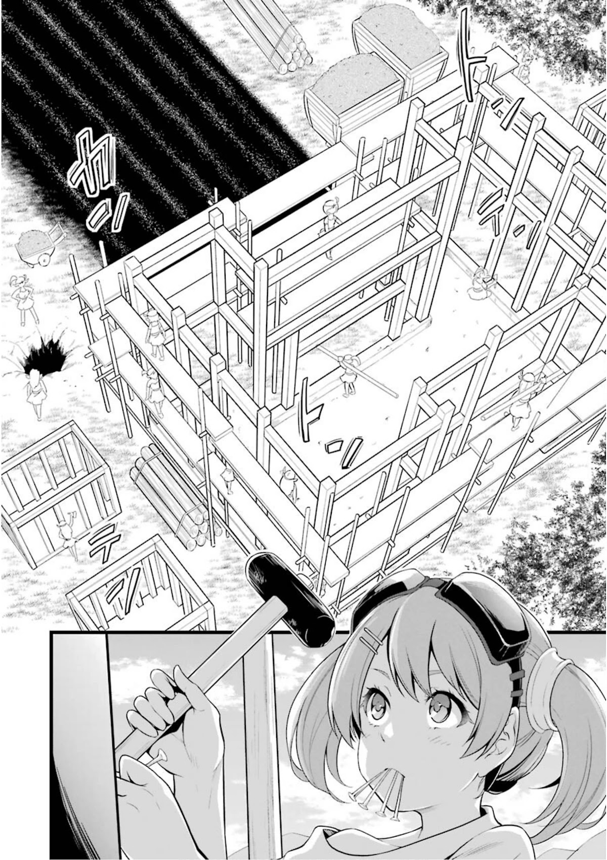 Yuru Fuwa Noka No Moji Bake Skill Chapter 11 page 9 - Chapter 11: The Remodeling Work of the Dwarf Girl